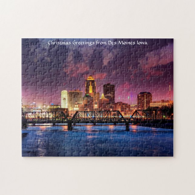 Des Moines Iowa. Pussel (Horisontell)