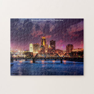 Des Moines Iowa. Pussel