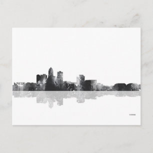 DES MOINES, IOWA SKYLINE VYKORT