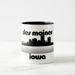 Des Moines,Iowa Två-Tonad Mugg