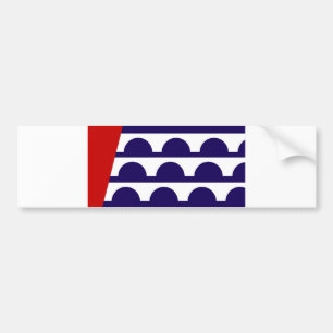 Des Moines stad flagga förenade statliga Amerika Bildekal