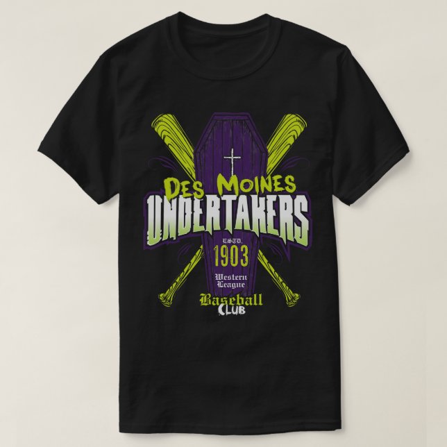 Des Moines Undertakers T Shirt (Design framsida)