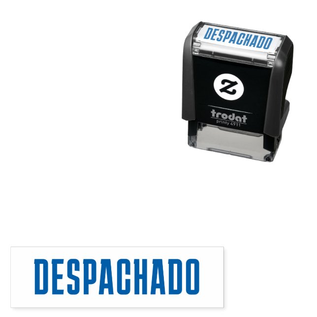 Desachado Spain Anpassningsbar Self-Inking Frimärk Självfärgande Stämpel (In Situ)