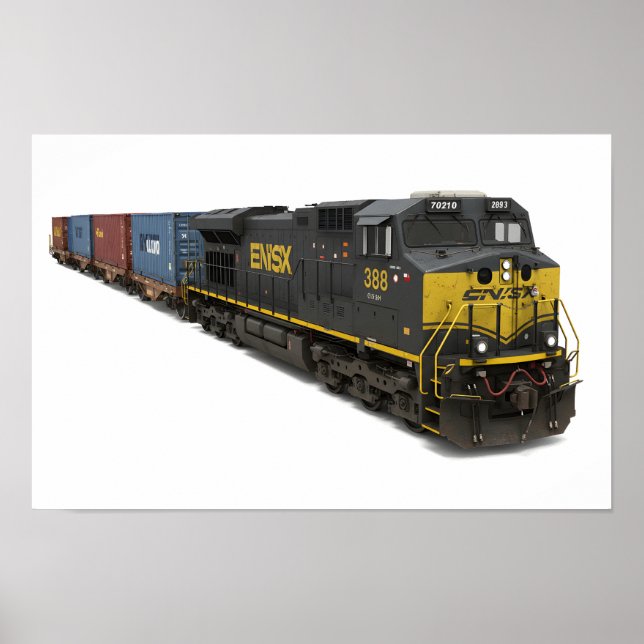 Desal Cargo Train Poster (Framsidan)