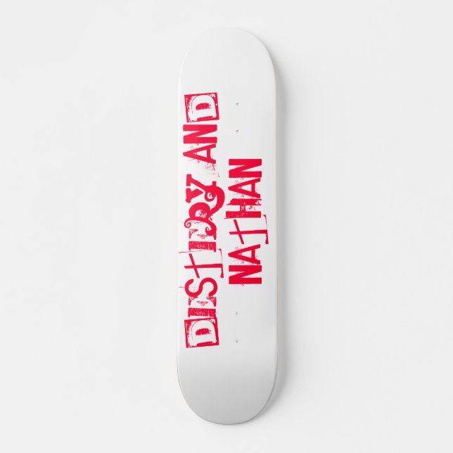 DesandNate Skateboard Bräda 21,5 Cm (Framsida)