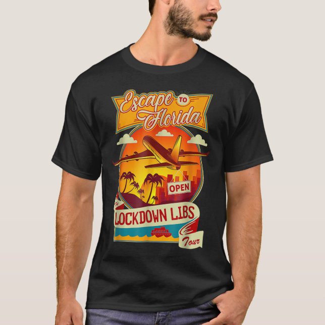 Desantis 2024 Gör Amerika till Florida T Shirt (Framsida)