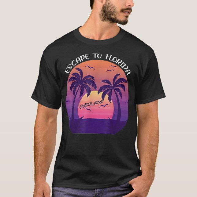 Desantis 2024 Gör Amerika till Florida T Shirt (Framsida)
