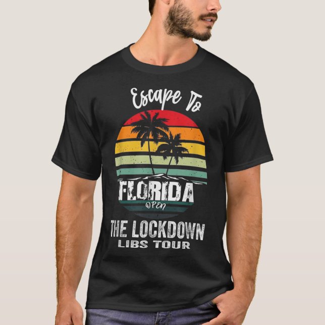 Desantis 2024 Gör Amerika till Florida T Shirt (Framsida)