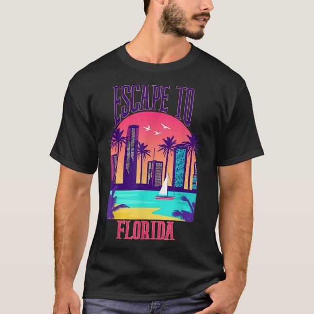 Desantis 2024 Gör Amerika till Florida T Shirt (Framsida)