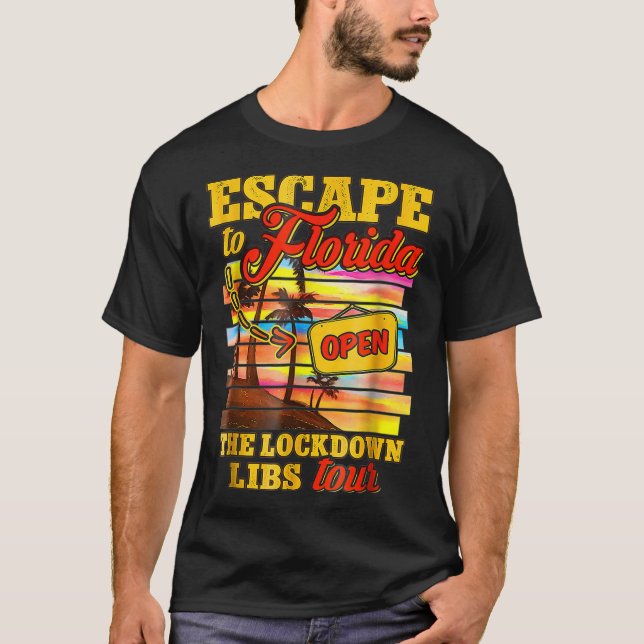 DeSantis 2024 Gör Amerika till Florida T Shirt (Framsida)