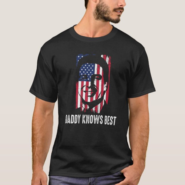 DeSantis 2024 pappa Knows Best Ron DeSantis 2024 T Shirt (Framsida)