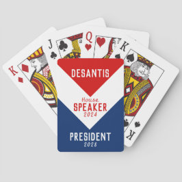 DeSantis 2024 Talman för Europaparlamentets talman Casinokort
