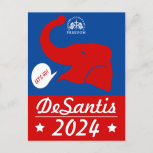DeSantis 2024 Vykort