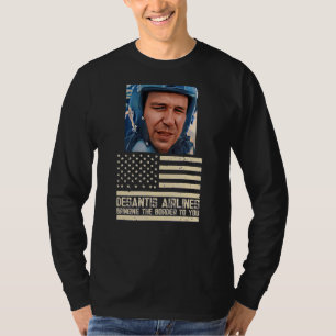 Desantis Airline som för Gräns till dig Martha T Shirt
