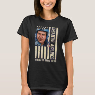 Desantis Airline som för Gräns till dig Martha T Shirt