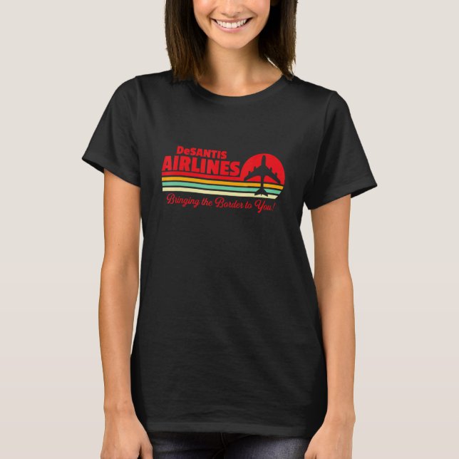 DeSantis Airlines 3 T Shirt (Framsida)