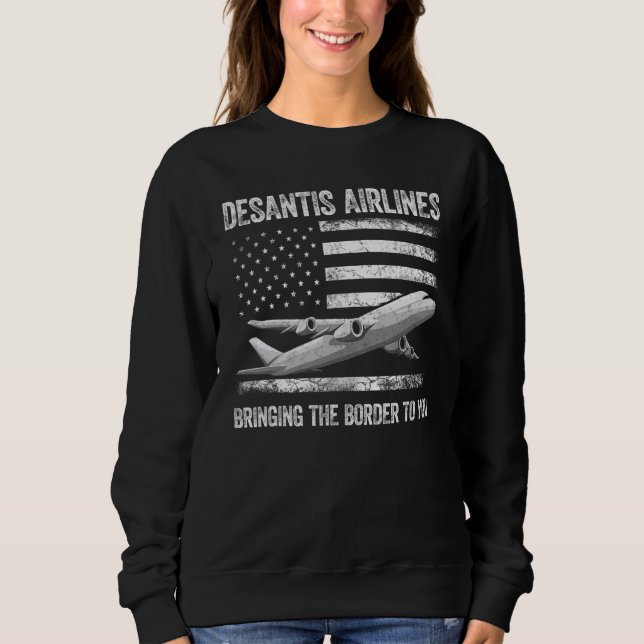 DeSantis Airlines Gifts Funny DeSantis Airlines_31 T Shirt (Framsida)