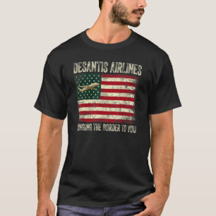 DeSantis Airlines Gifts Funny DeSantis Airlines T Shirt