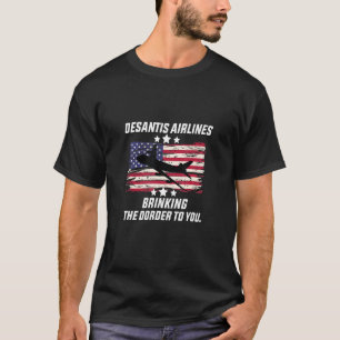 DeSantis Airlines Lundny politisk nota Ron DeSanti T Shirt