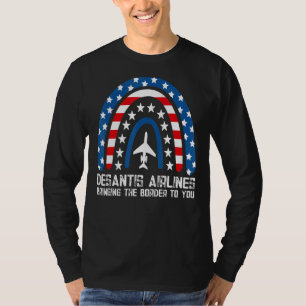 DeSantis Airlines Lundny politisk PM T Shirt