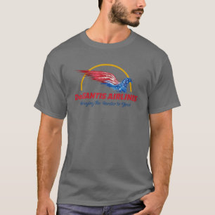 Desantis Airlines Lusnye politisk ledamot Ron Desa T Shirt
