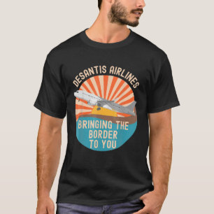 Desantis Airlines Marthas Vineyard Meme 2022 Polit T Shirt