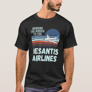 DeSantis Airlines Marthas Vineyard USA Sunset Funn T Shirt