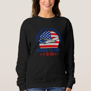 DeSantis Airlines Politisk Meme USA Flagga Ron De T Shirt