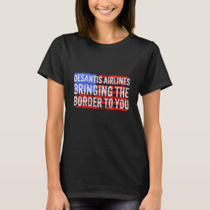 DeSantis Airlines politiska PM Ron DeSantis 7 T Shirt