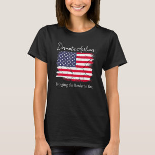 DeSantis Airlines politiska PM Ron DeSantis Usa T Shirt