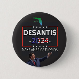 DeSantis för ordförande 2024 Knapp