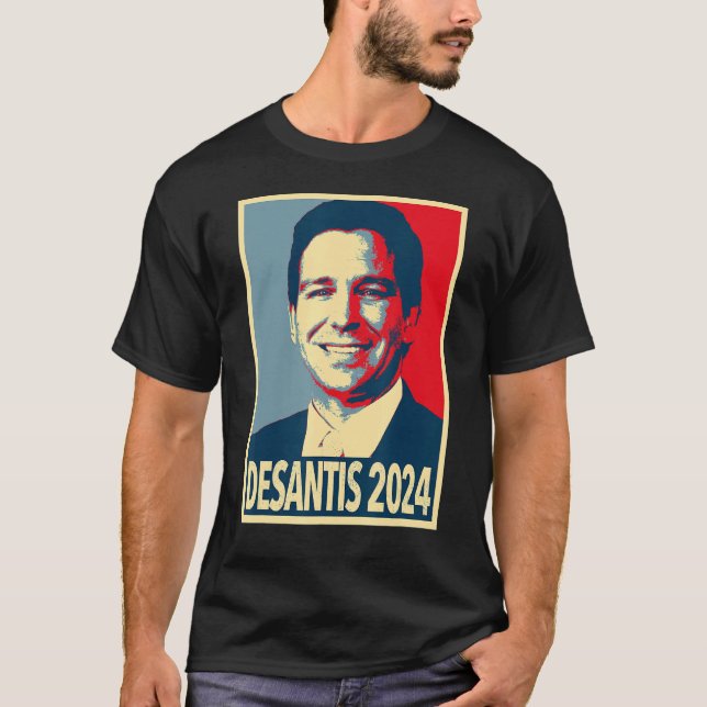 Desantis Make America Florida Ron Desantis T Shirt (Framsida)