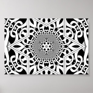 desaturated dubplatefractal poster