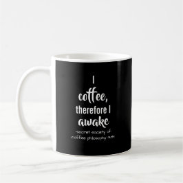 Descartes Coffee Philosophy Twist Kaffemugg