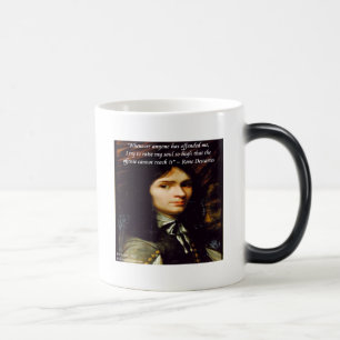 Descartes "Höj min själ" Berömd Citat Magisk Mugg