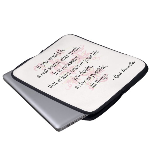 Descartes Laptop Sleeve (Framre botten)
