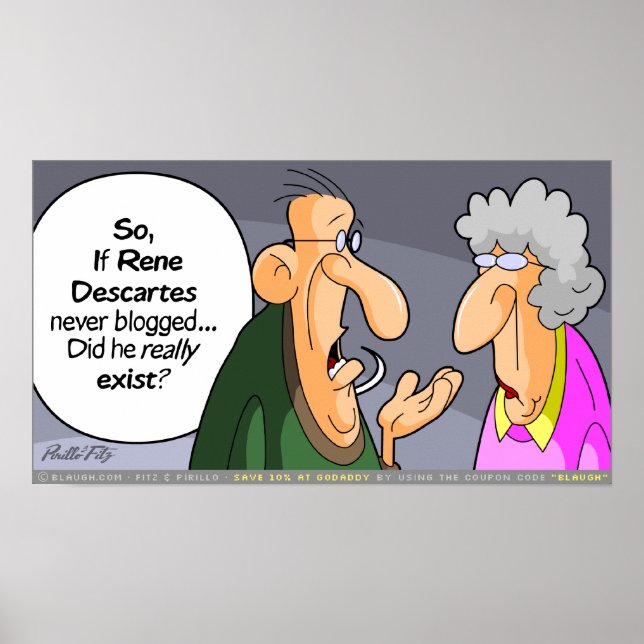 Descartes Poster (Framsidan)