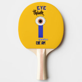 Descartes Smarta Tänkare Ögonboll Pingisracket