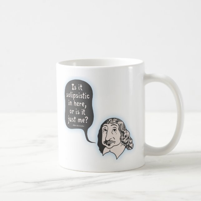 Descartes Solipsistic Kaffemugg (Höger)
