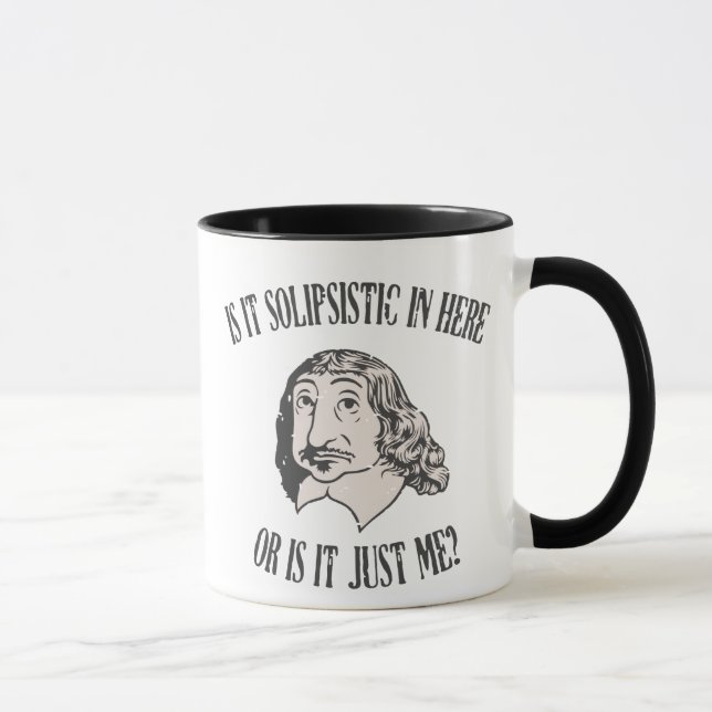 Descartes Solipsistic Mugg (Höger)