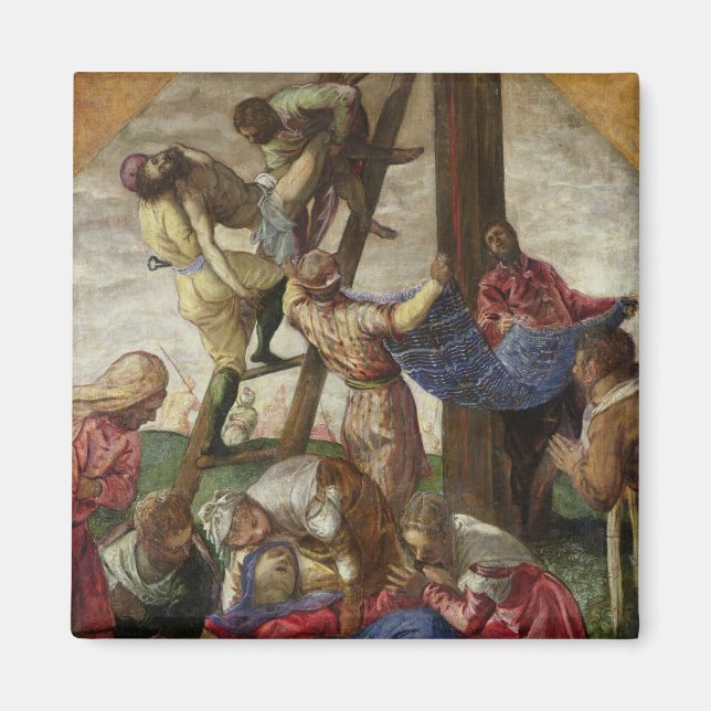 Descent från Kor, 1560-65 Magnet (Framsidan)