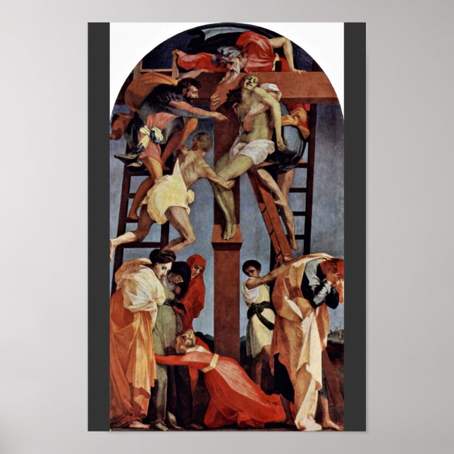 Descent från Kor av Rosso Fiorentino Poster (Framsidan)