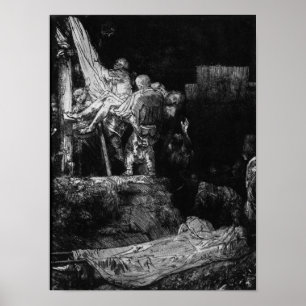 Descent från Kor med tork, 1654 Poster