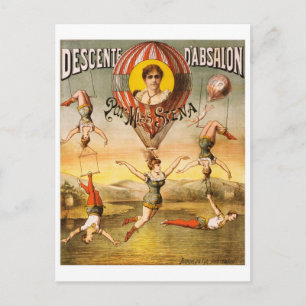 Descente d'Absalon par Miss Stena Vykort