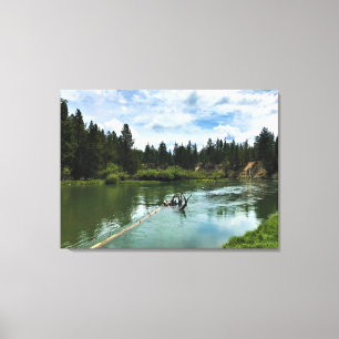 Deschutes River, Oregon Canvastryck