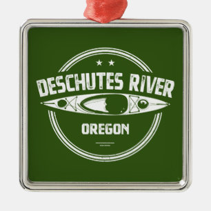 Deschutes River, Oregon Julgransprydnad Metall