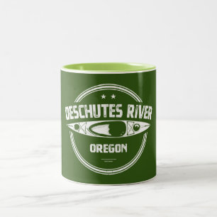 Deschutes River, Oregon Två-Tonad Mugg