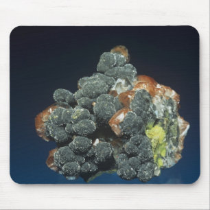 Descloizite på Calcite Musmatta