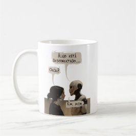 Desconectado (com frase) kaffemugg