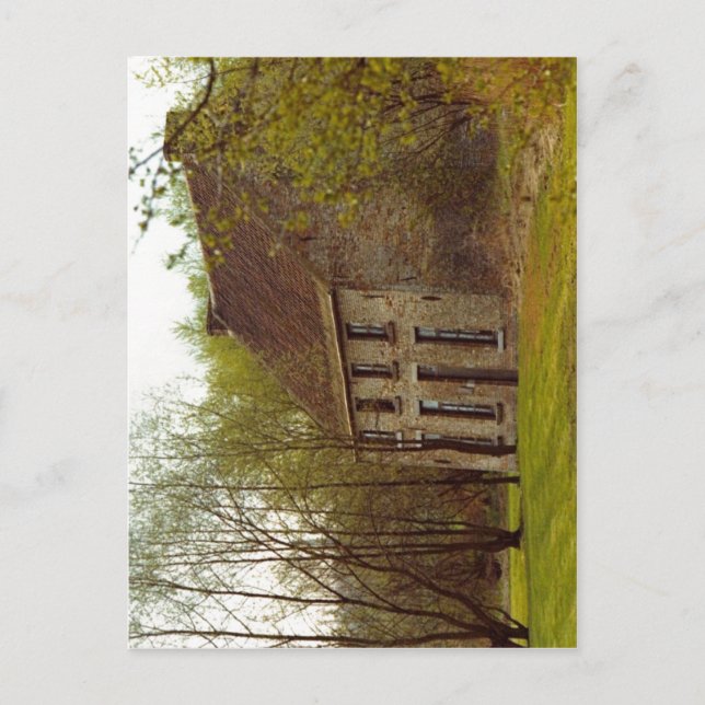 Description Cuesmes (Belgique), la maison Van Gogh Vykort (Framsida)